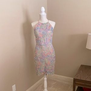 Gianni Bini floral lace dress